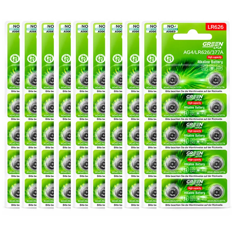 Batteria a bottone Ag4 Lr626H/377A
