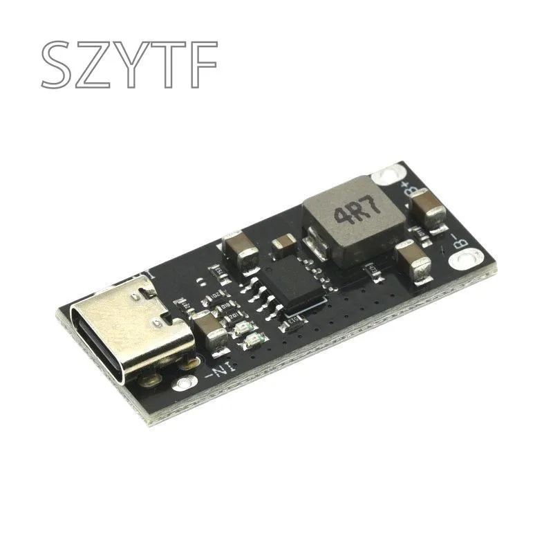 Type-C Input High Current 3A Polymer Ternary Lithium Battery Quick Fast Charging Board IP2312 CC/CV Mode 5V To 4.2V 4.35V