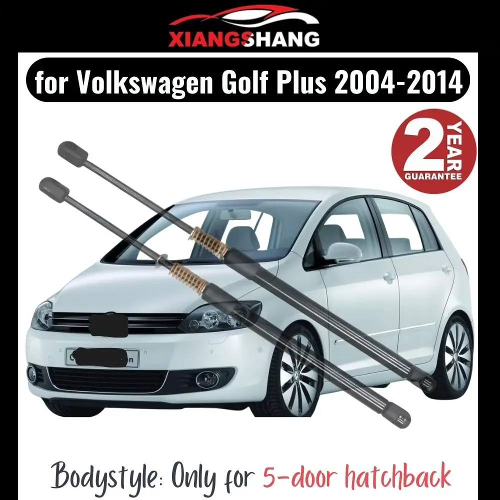 

2pcs Rear Auto Open With Spring Damper for Volkswagen Golf Plus 5-door hatchback 2004-2014 Trunk Boot Gas Charged Gas Struts