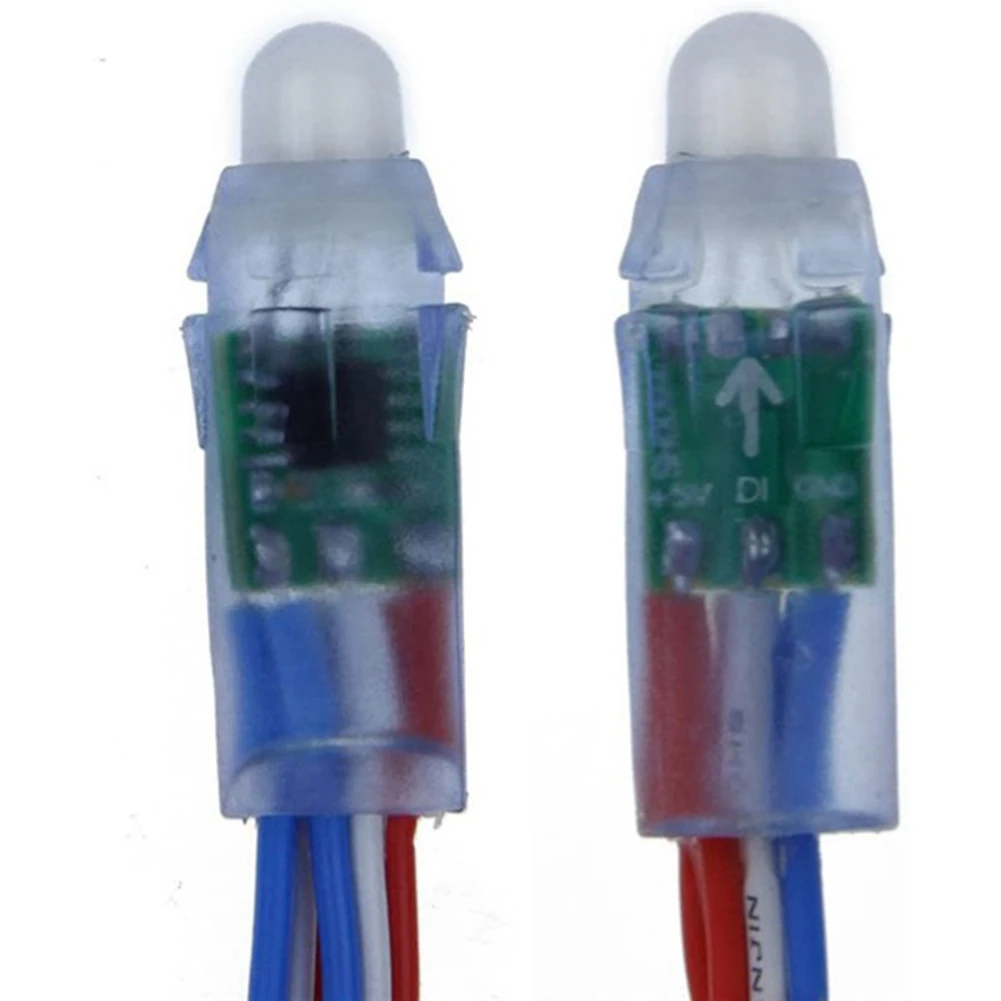 Ws2811 2811 ic rgb conduziu o módulo claro, 12mm, ip68, 5v, para feriados, Natal, festival, 100 pcs/lot