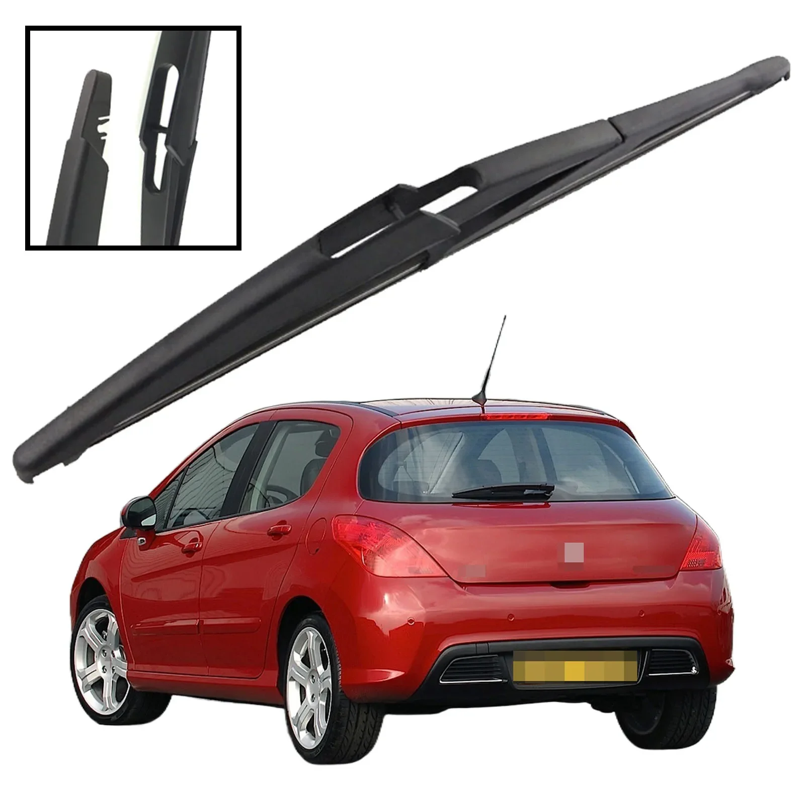 

For Peugeot 308 Hatchback T7 2007-2013 Car Accessories 12" Rear Windshield Windscreen Washer Wiper Blade