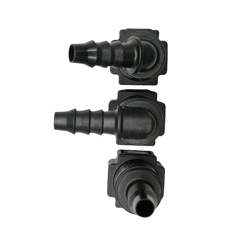 7.89mm 7.89 ID6 Fuel line quick connector 5/16 Fuel pipe joint plastic fittings female connector with double lock 2pcs a lot