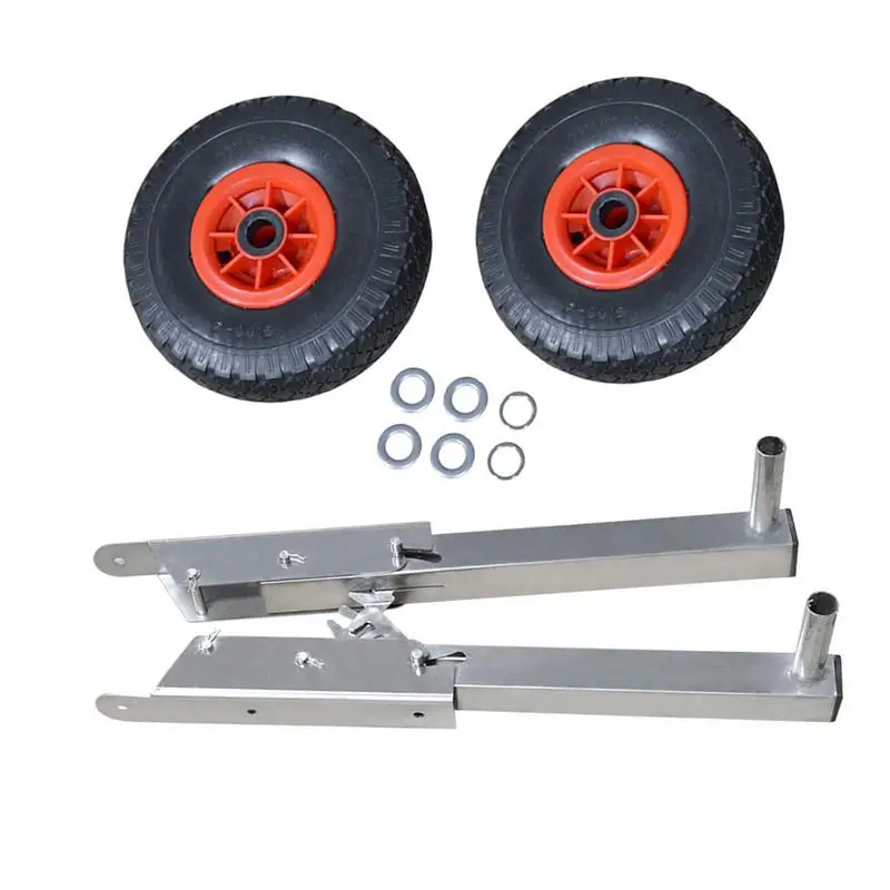 

Launching Wheels For Boat Adjustable Canoe Boat Trolley Trailer Wheel Starter Wheels Adjustable Trolley Trailer Wheel Detachable