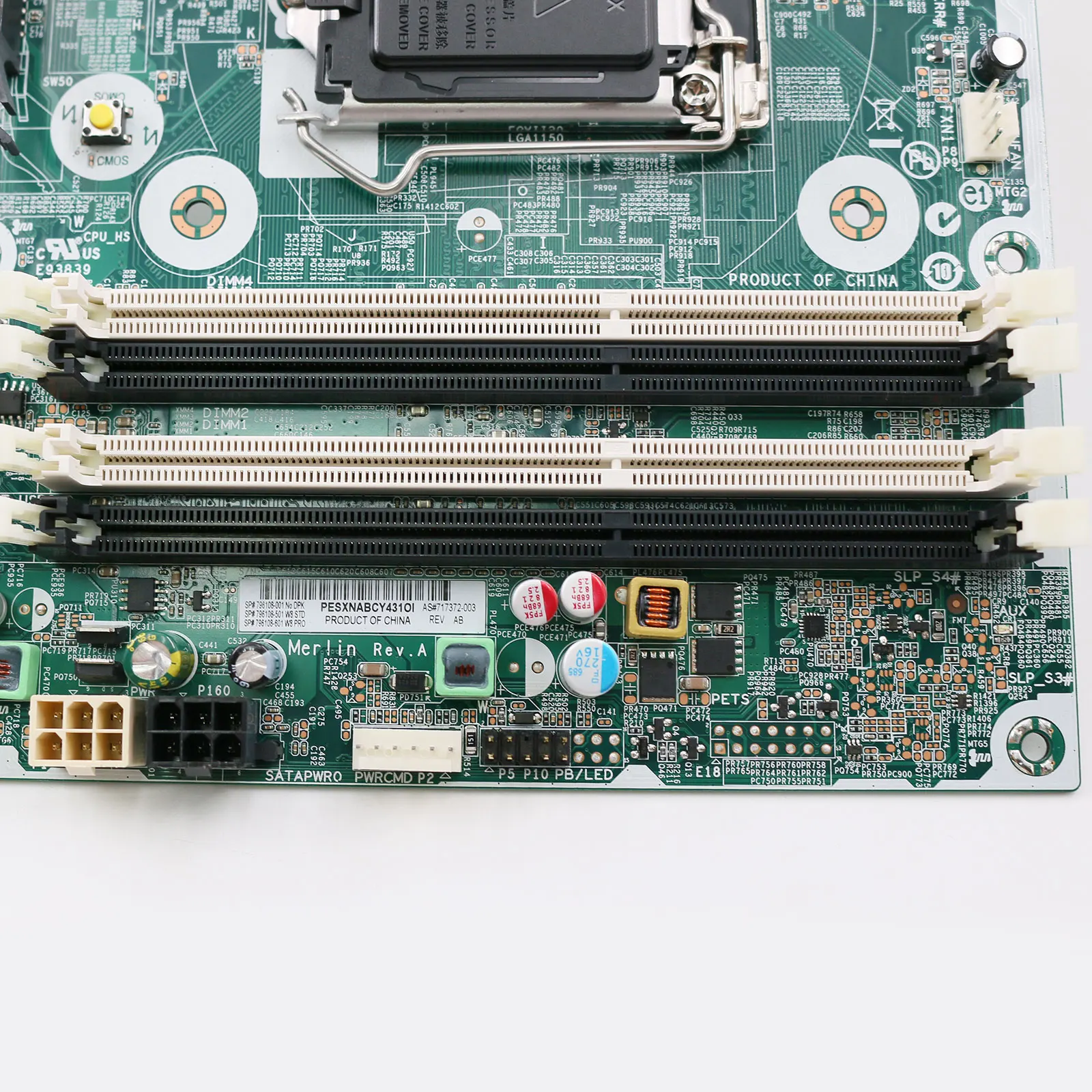 Imagem -03 - Placa-mãe Usada para hp Elitedesk 796108001 717372-003 800 g1 Sff 796108601 1150 4th 100 Testado