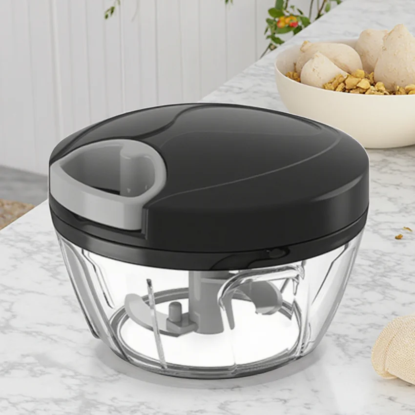 

Kitchen Food Processor Portable Manual Vegetable Slicer Garlic Onion Vegetable Salad Food Chopper