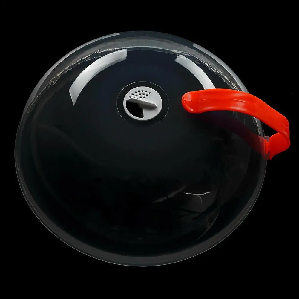 

Microwave Food Cover Plate Vented Heat-resistant Food Splatter Protector The Third Generation Microwave Cover Tool