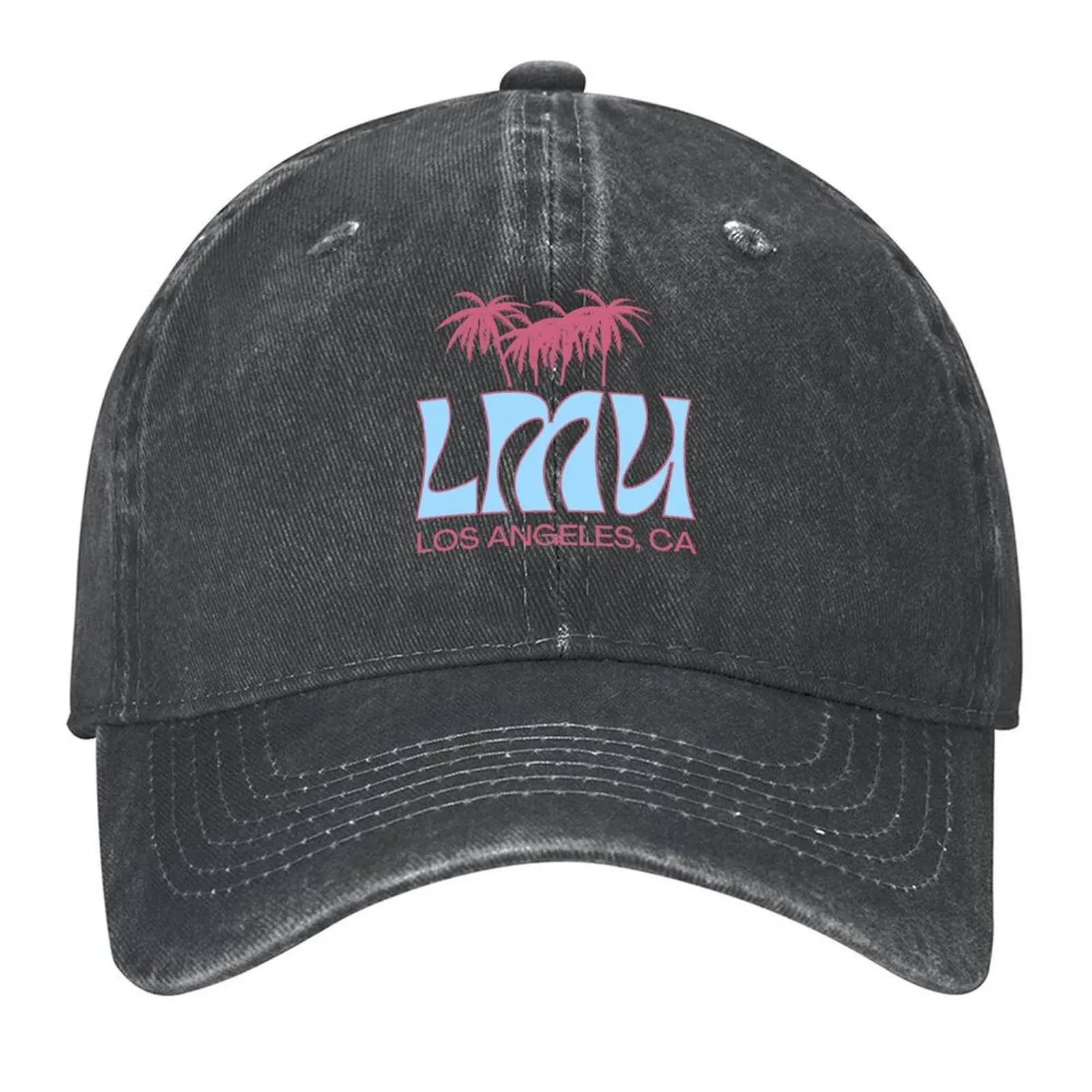 

LMU Los Angeles Palm Tree Design Baseball Cap Luxury Hat New In Hat Hip Hop Cosplay Women's Golf Clothing Men's