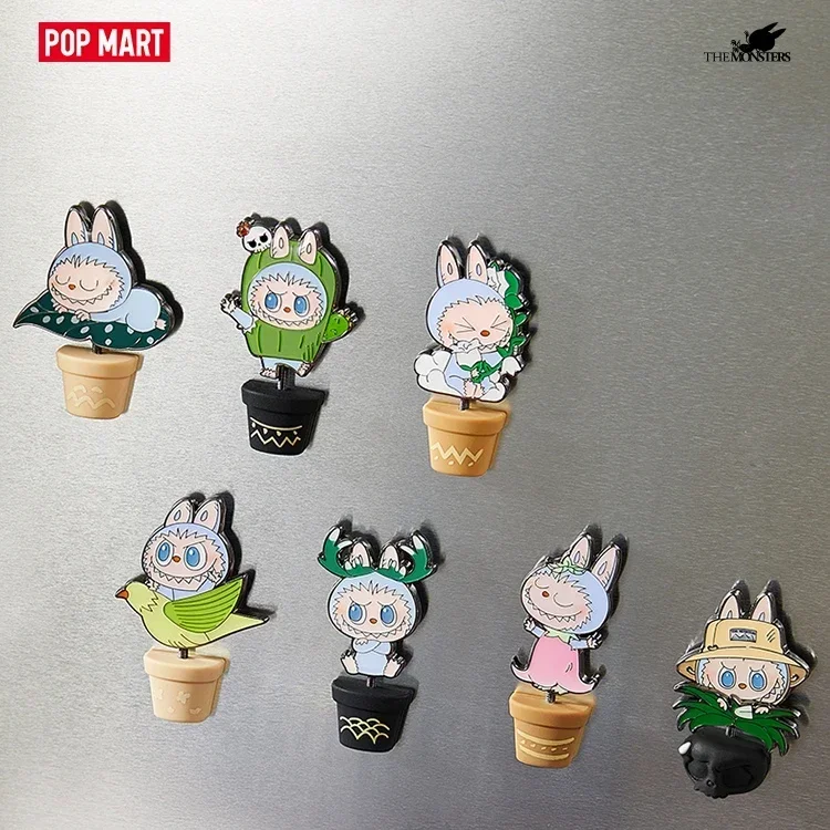 

POP MART LABUBU THE MONSTERS Fallin Wild Series Значок Слепая коробка Mystery Box Игрушки Kawaii Украшения Статуэтки Домашний декор Настольный компьютер