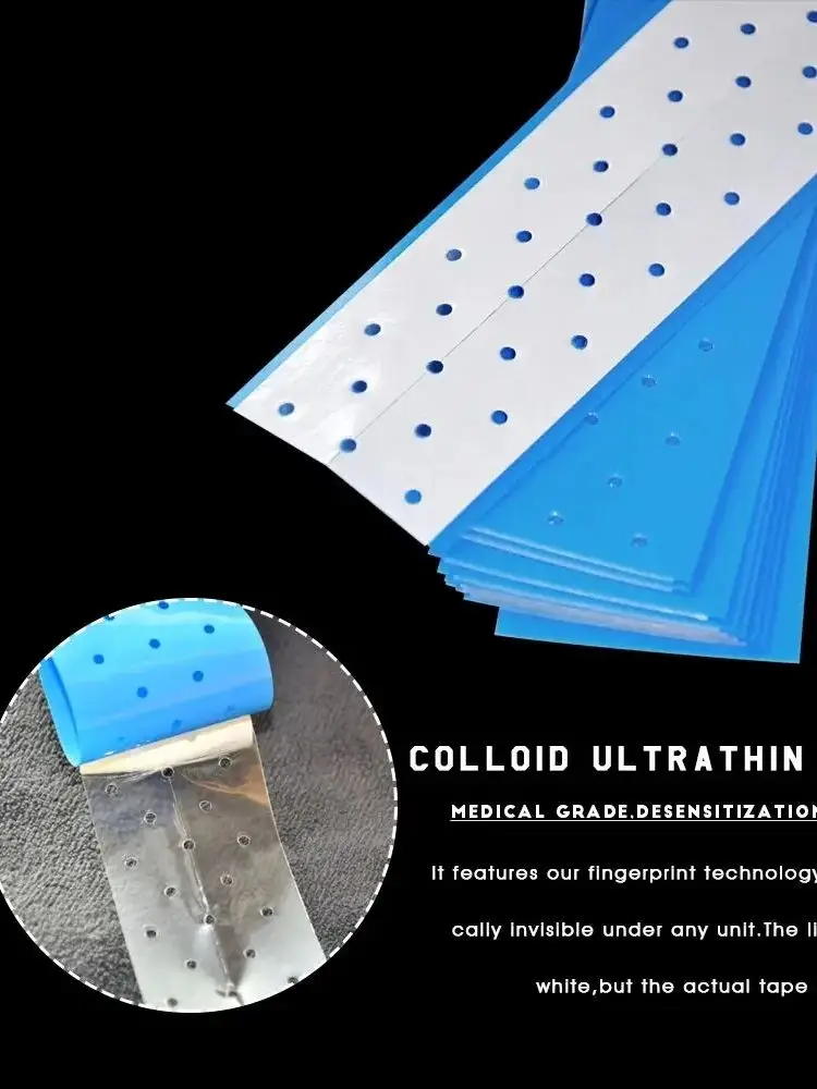Haut atmungsaktives, doppelseitiges Klebeband für Spitzenperücken, Verlängerung, Bond Air Flex Plus-Klebeband für Spitzenperücken/Toupet – Detail 7