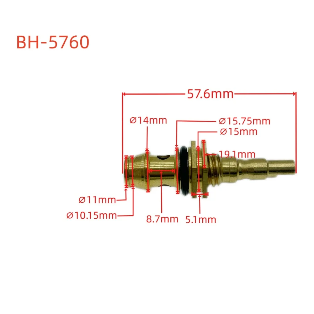 57.5MM Copper Screw For Bosch Water Heater Suitable For WR10 WR11 Water Heater Screws Water Heater Accessories