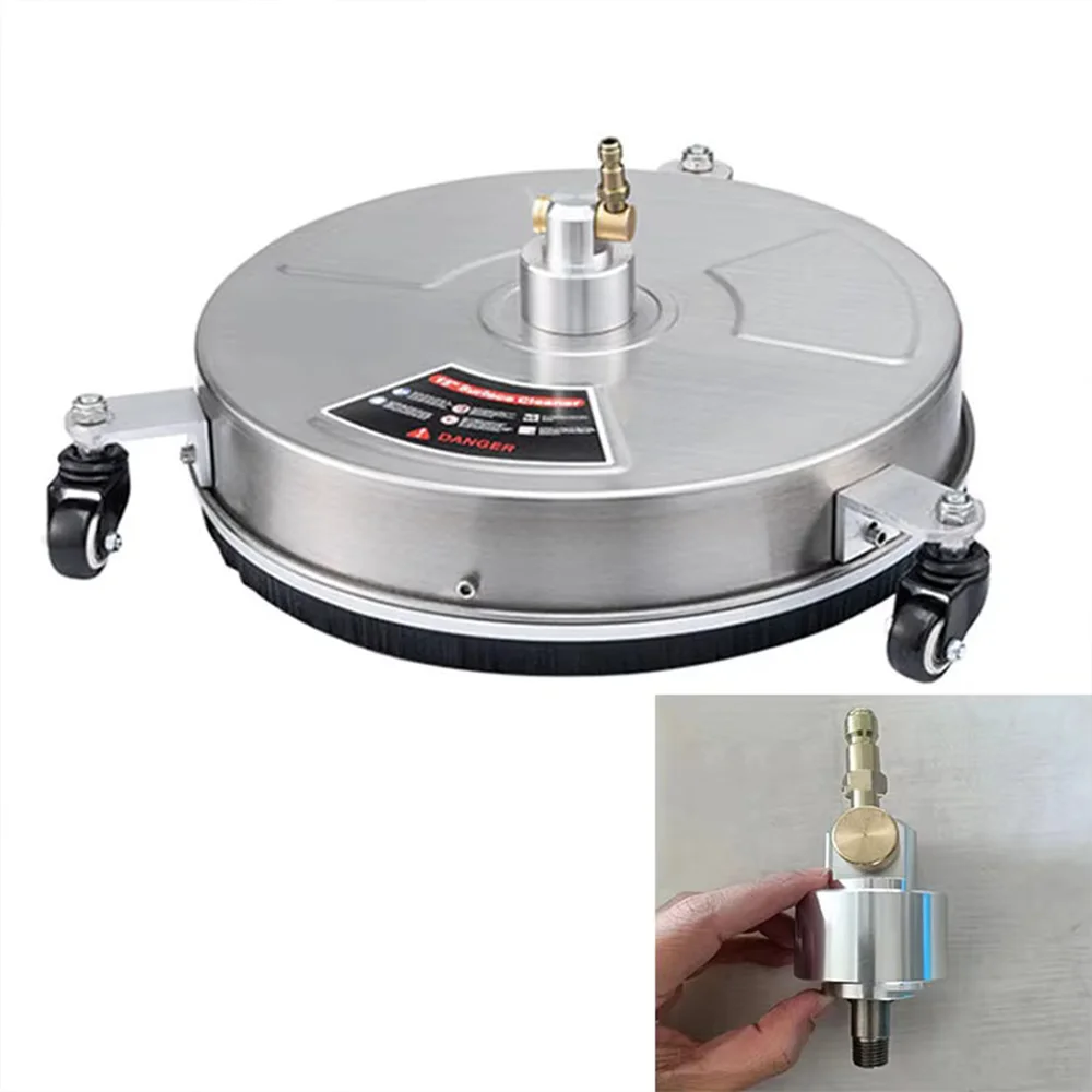 

High Pressure Rotary Surface Cleaner Accessories 5000psi Surface Cleaner Parts 14/15inch High Speed surface cleaner Rotary Head