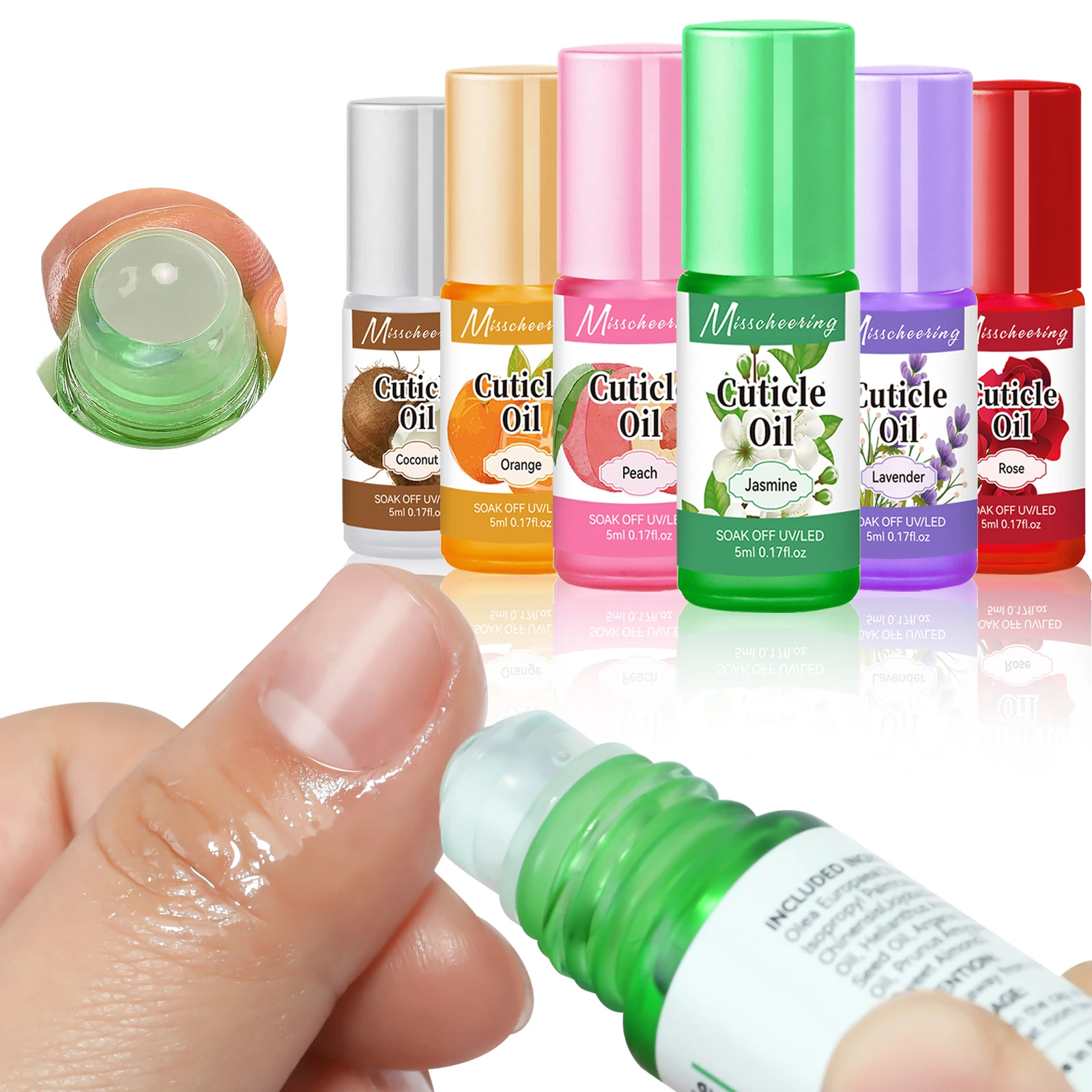 5ml Fruit Nail Nutrition Oil 6 Smells Nail Treatment Cuticle Repair Oil Prevent Agnail Nail Polish Nourish Skin Remedy Manicure