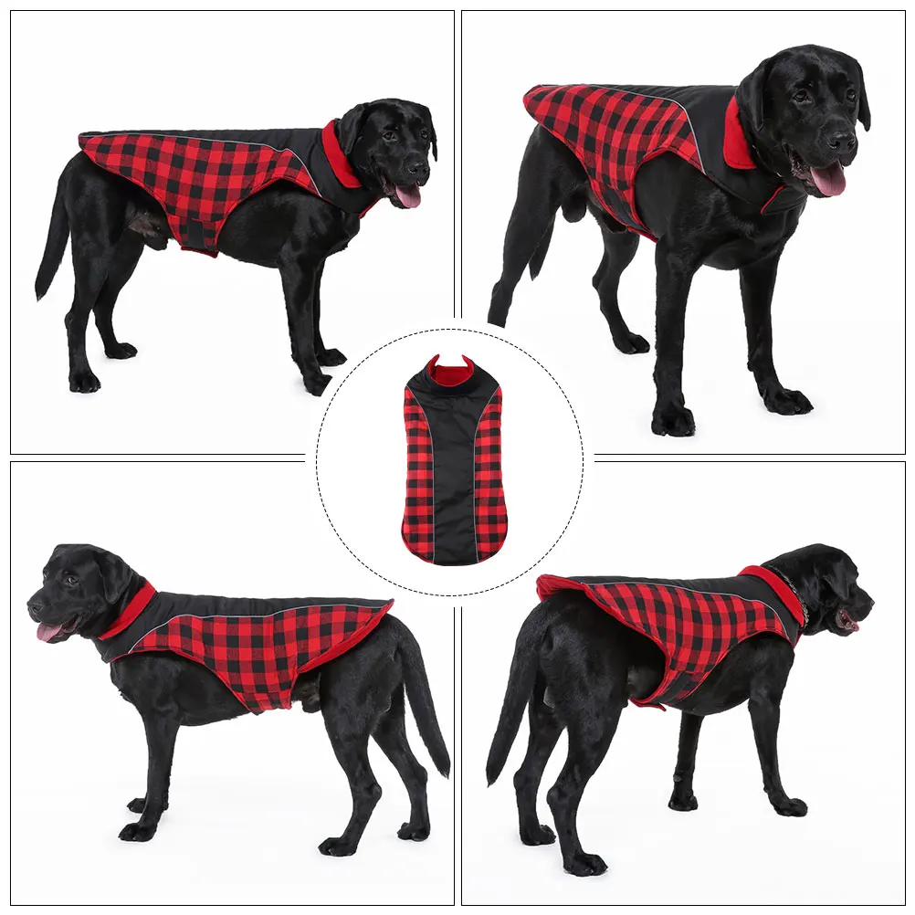

1Pcs Pet Christmas Raincoat Puppy Waterproof Warm Windproof Dog Coat Multi-Function Outdoor Pet Raincoat Dog Rain Coat