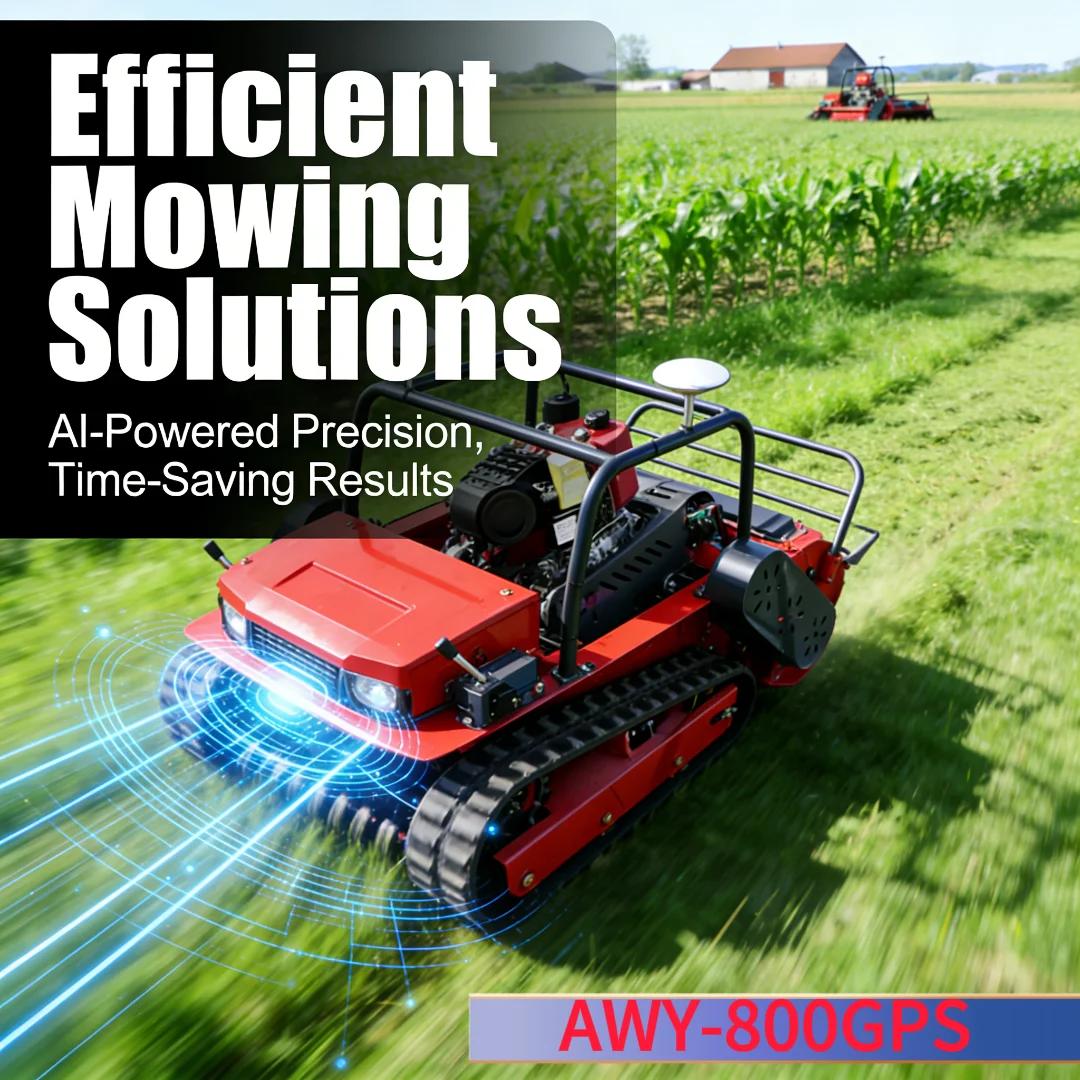 

Индивидуальная газонокосилка на гусеничном ходу с двигателем 4-тактный, сертифицированная EPA CE