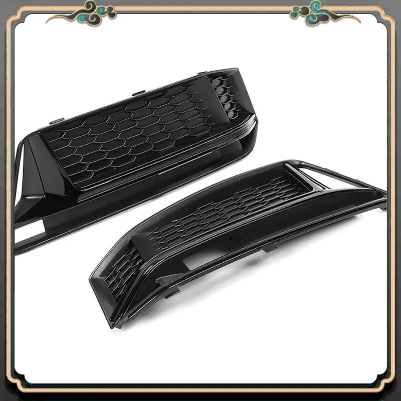 

M45K-8W0807681K 8W0807682K Fog Light Grille Honeycomb Lower Grid Grille Car For A4 B9 S-Line S4