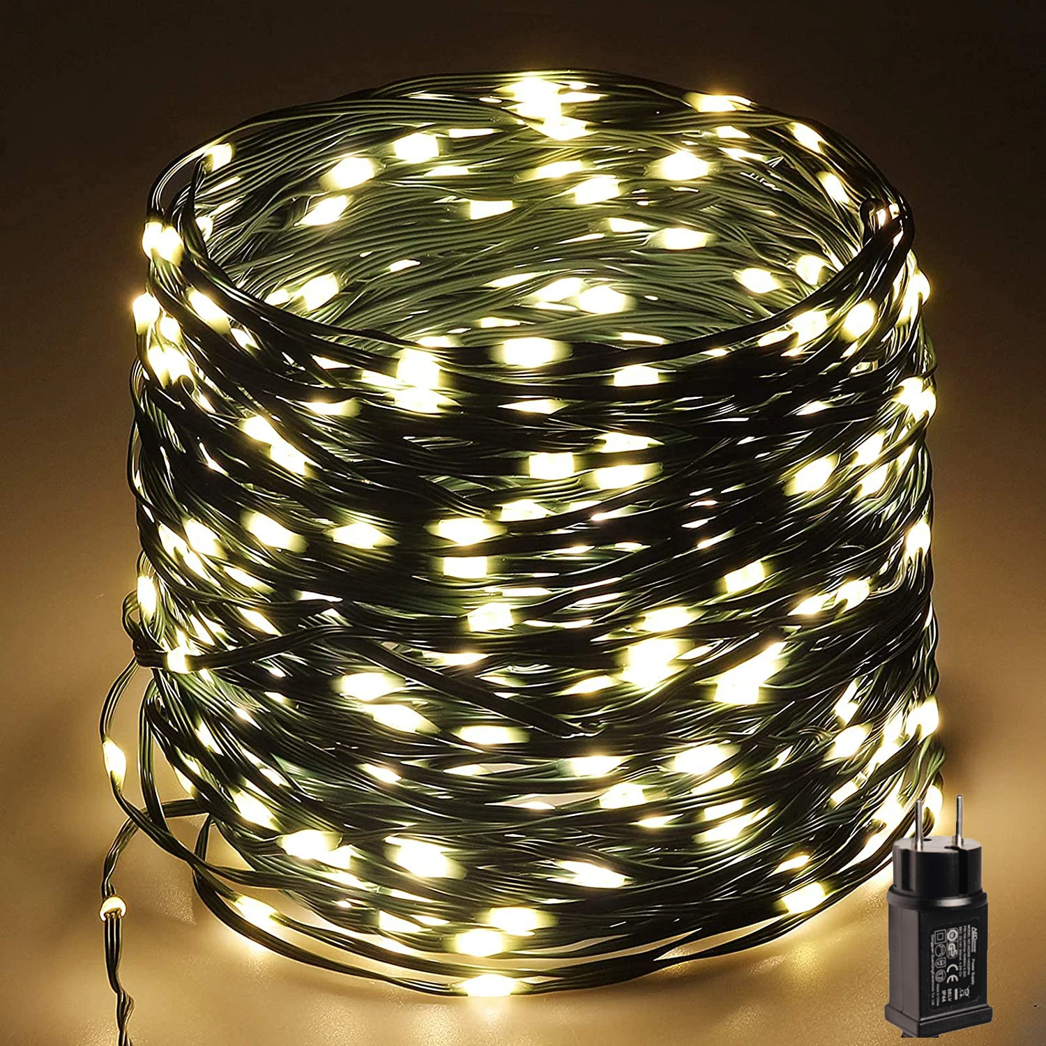 Kerst, Festoen Led Licht 24V Fee Lichtgroene Lijn Lichten Buiten Voor Bruiloft/Xmas/Nieuwjaar/Bruiloft Decoratie