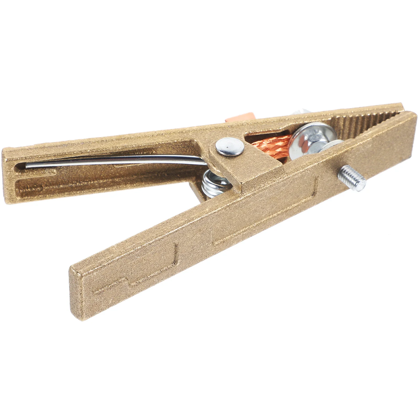 

Welding Ground Clamp 300A Heavy Duty Copper A-Shape Design for Stable Electrical Conductivity and Reliable Grounding Performance