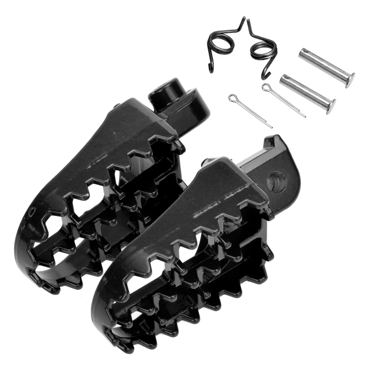 

2Pcs Motorcycle Footrest Pegs Pedals Non Slip Footrest Dirt Bike Accessories for Tw200 Off Pedal