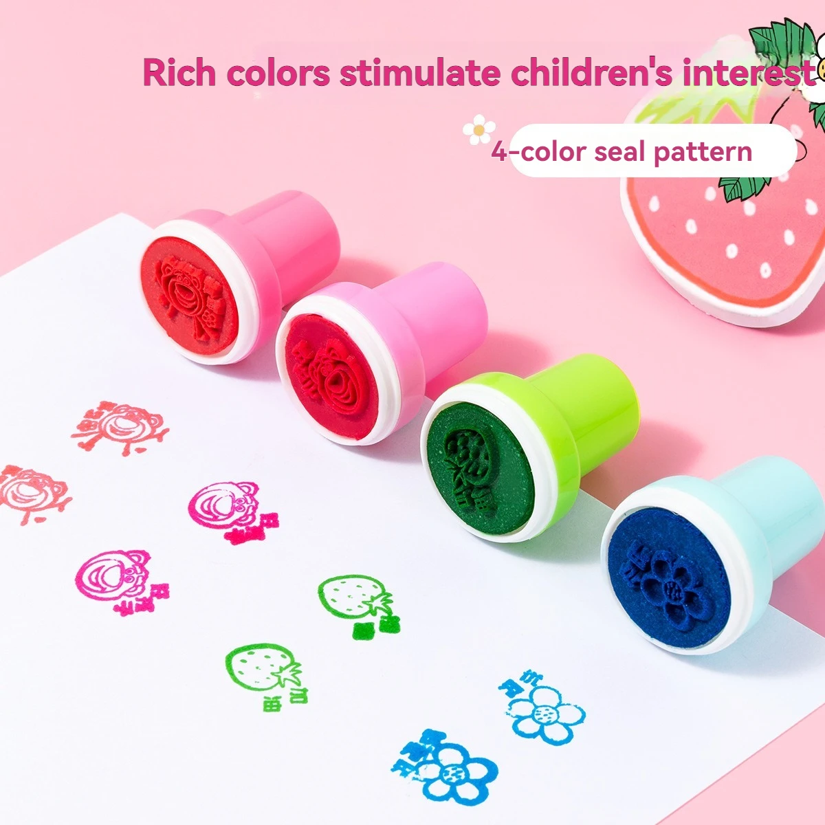 Disney Stitch & Lotso Cartoon Seal Kinderverjaardagsfeestje Cadeau Stitch Patroon Seal Boy Kerstmis Leuk verzamelspeelgoed voor kinderen