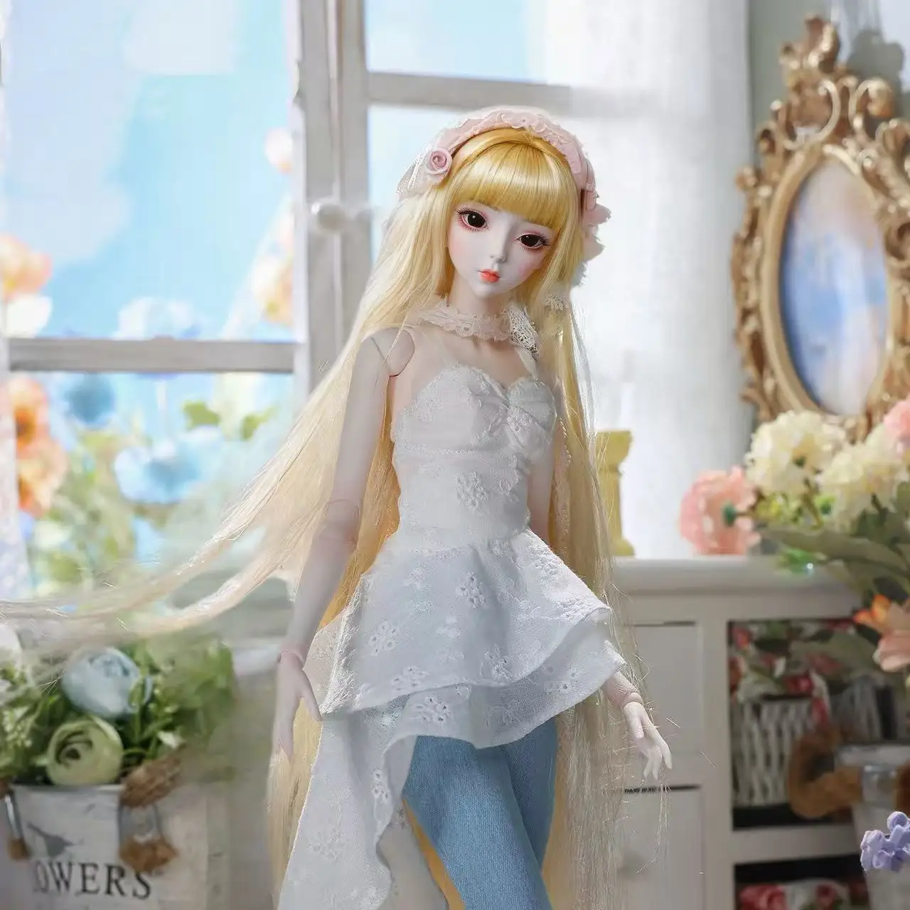 

Dream Princess 1/3 scale doll, 62 cm ball-jointed doll complete set, with random clothing, shoes and headwear accessories