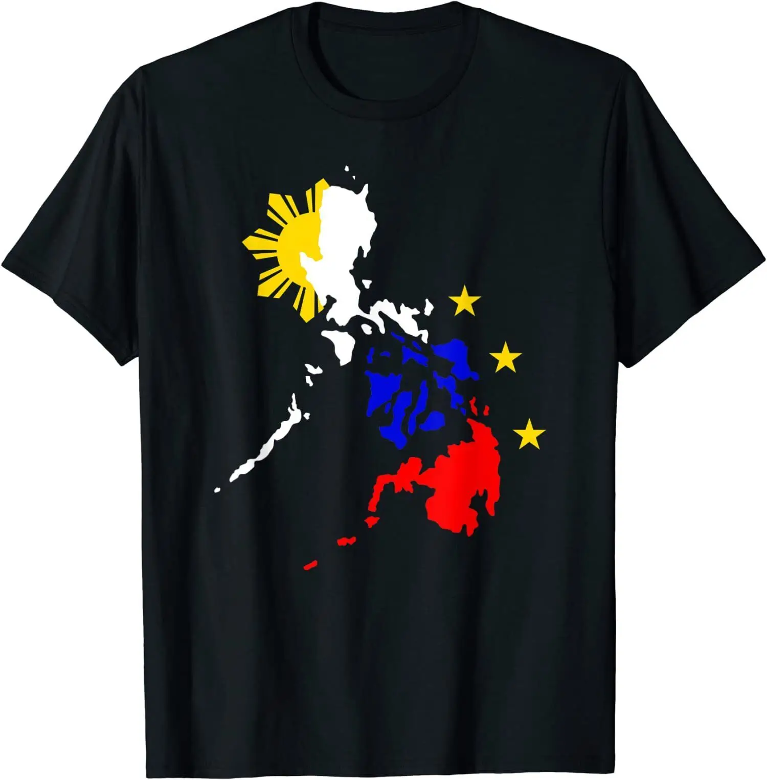 NEW LIMITED Philippines Map Tee Gift T-Shirt S-3XL