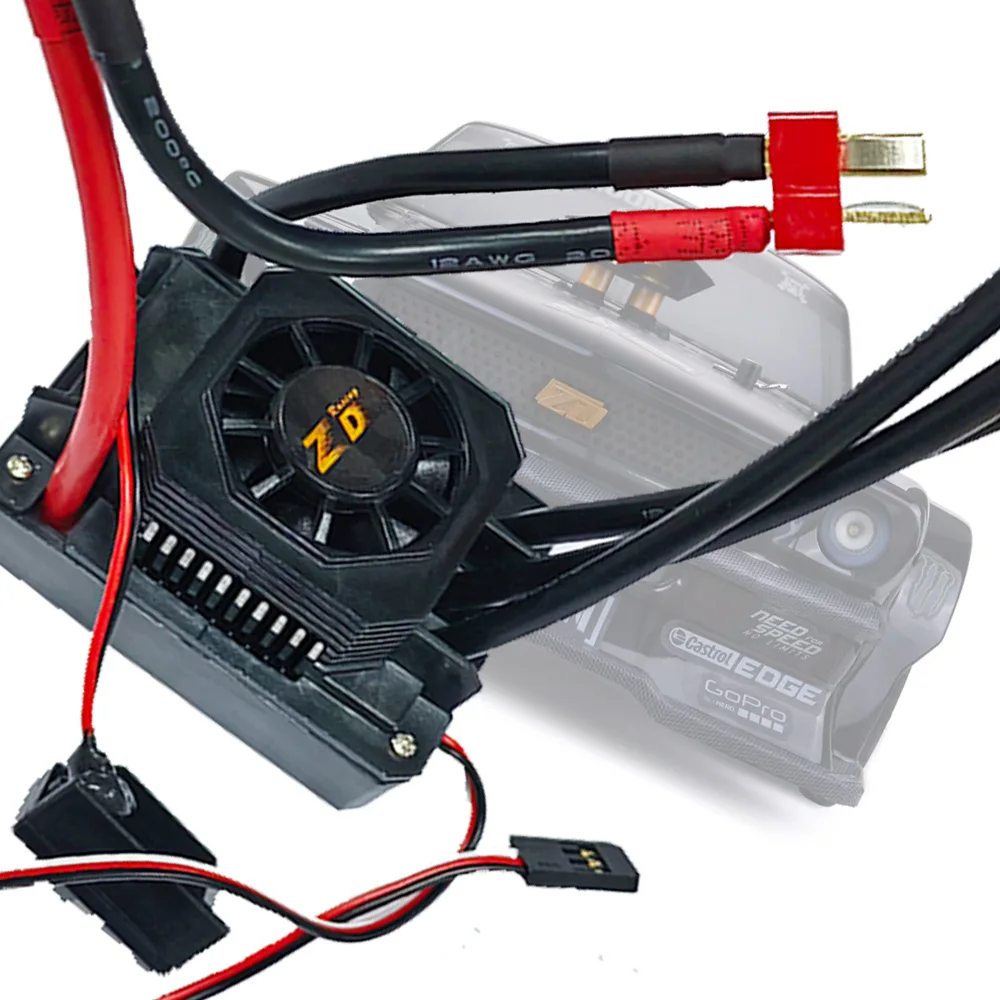 

SURPASS HOBBY 150A Бесщеточный ESC с двойной Т-образной вилкой для ZD Racing EX-07 Speed Flat Sports Car