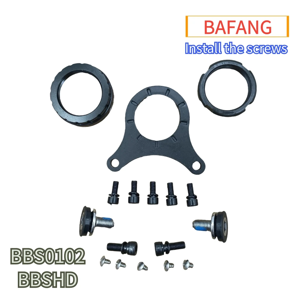 Bafang MID Motor Mounting Screw M615 G320 G340 Mounting Screw Fixing Screw Chainring Nut BBS01 02 Special BBSHD