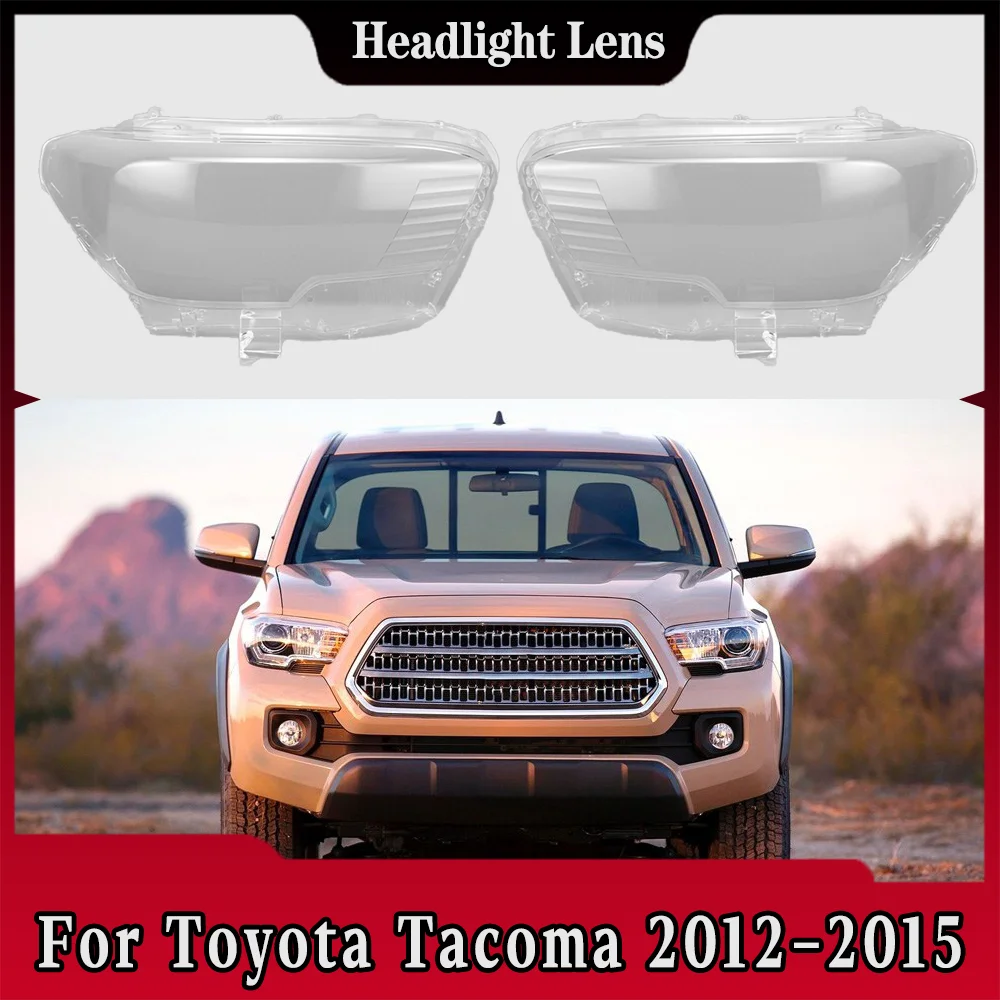 

Car Headlight Glass Cover For Toyota Tacoma 2016 2017 2018 Car Parts Transparent Headlamp Shell Lens Cover Car Accessories