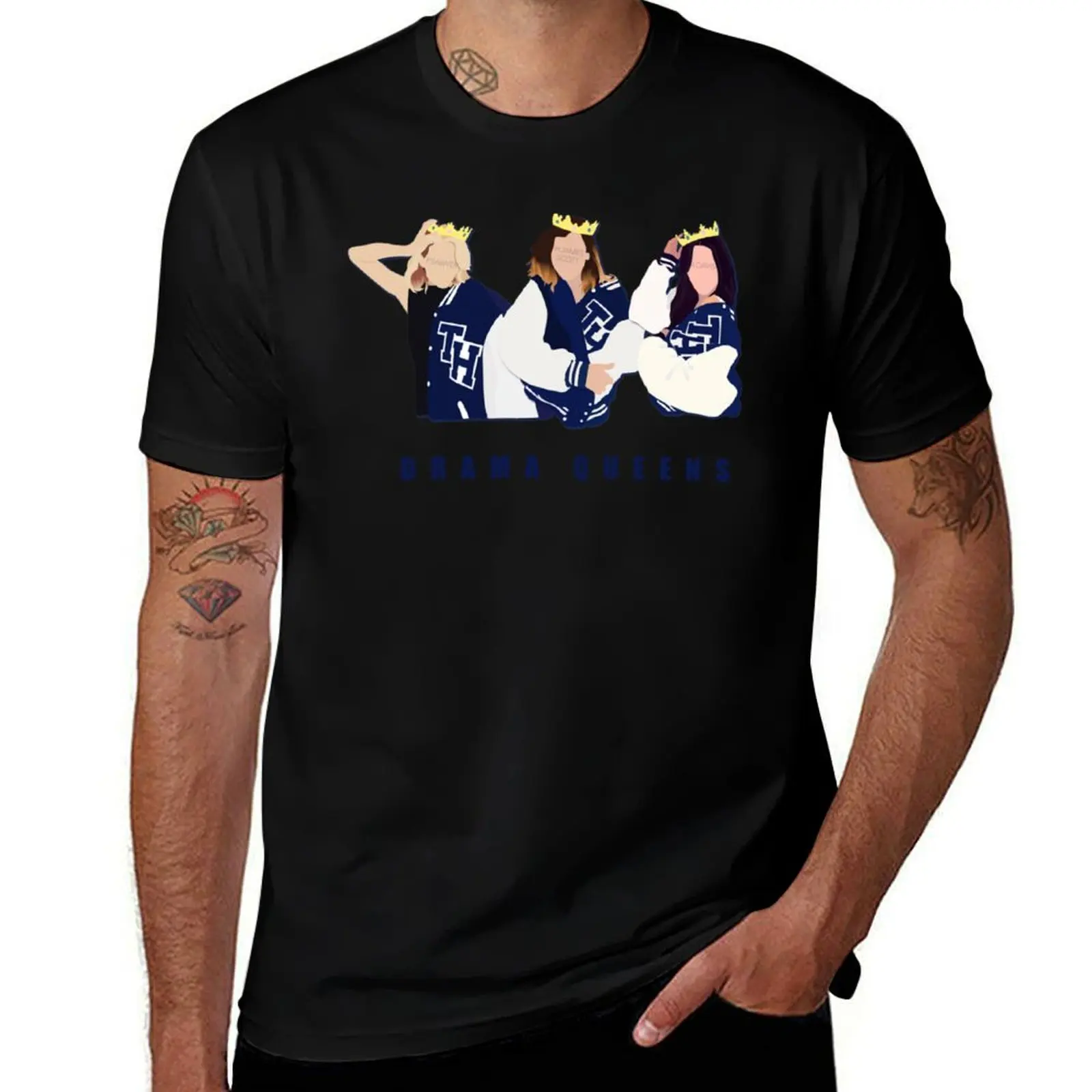 One Tree Hill Drama Queens (Peyton, Haley, and Brooke) T-Shirt Utility Casual Work T-Shirt