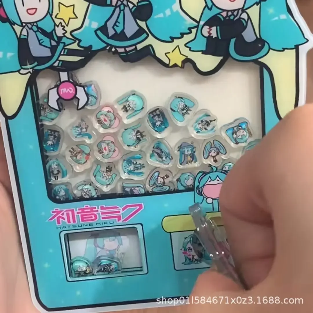 Anime Film Hatsune Miku Akrilik Sallanan Müzik Çantası Kolye Çift Kolye Çocuk Oyuncakları Etrafında İki Yuan.
