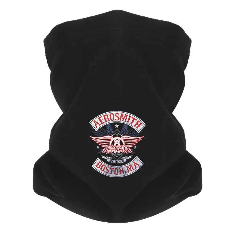 Wings band Aerosmith Boston pride MA Men Windproof Scarf Mask Neck Gaiter Hat Women cap Headgear Outdoor Keep Warm Winter Multif