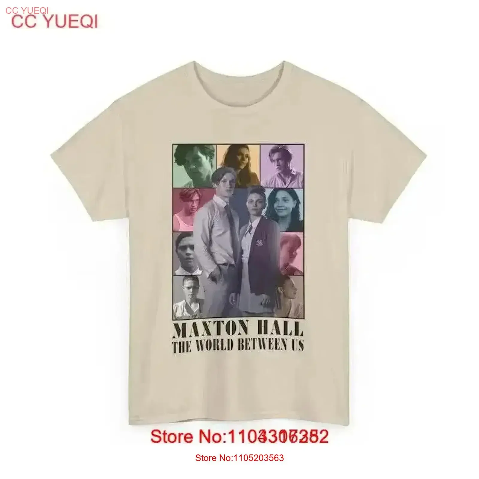 

Футболка Maxton Hall The World Between Us, винтажная стильная модная одежда, стильный топ для повседневной носки, дизайнерская одежда для дома, дышащая