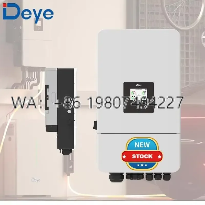 New Model EU Version Hybrid Inverter 8KW 10KW 12KW for Deye SUN-3/4/5/6/8/10/12K-SG05LP3-EU-SM2 3 Phase for Home