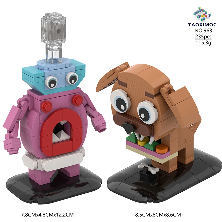 2026 Neue Beliebte Spiel-Peripheriefigur-Serie Dark Pals Bausteine Sammlerfiguren Spielzeug Neuheiten Weihnachtsgeschenke – Detail 5
