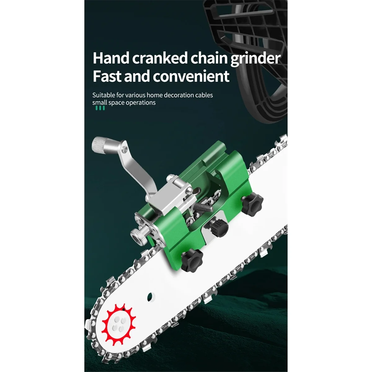 

SSR Handle-Type Chainsaw Sharpener Chain Saw Blade Sharpening Stone File Woodworking Abrasive Tools Hand Tool