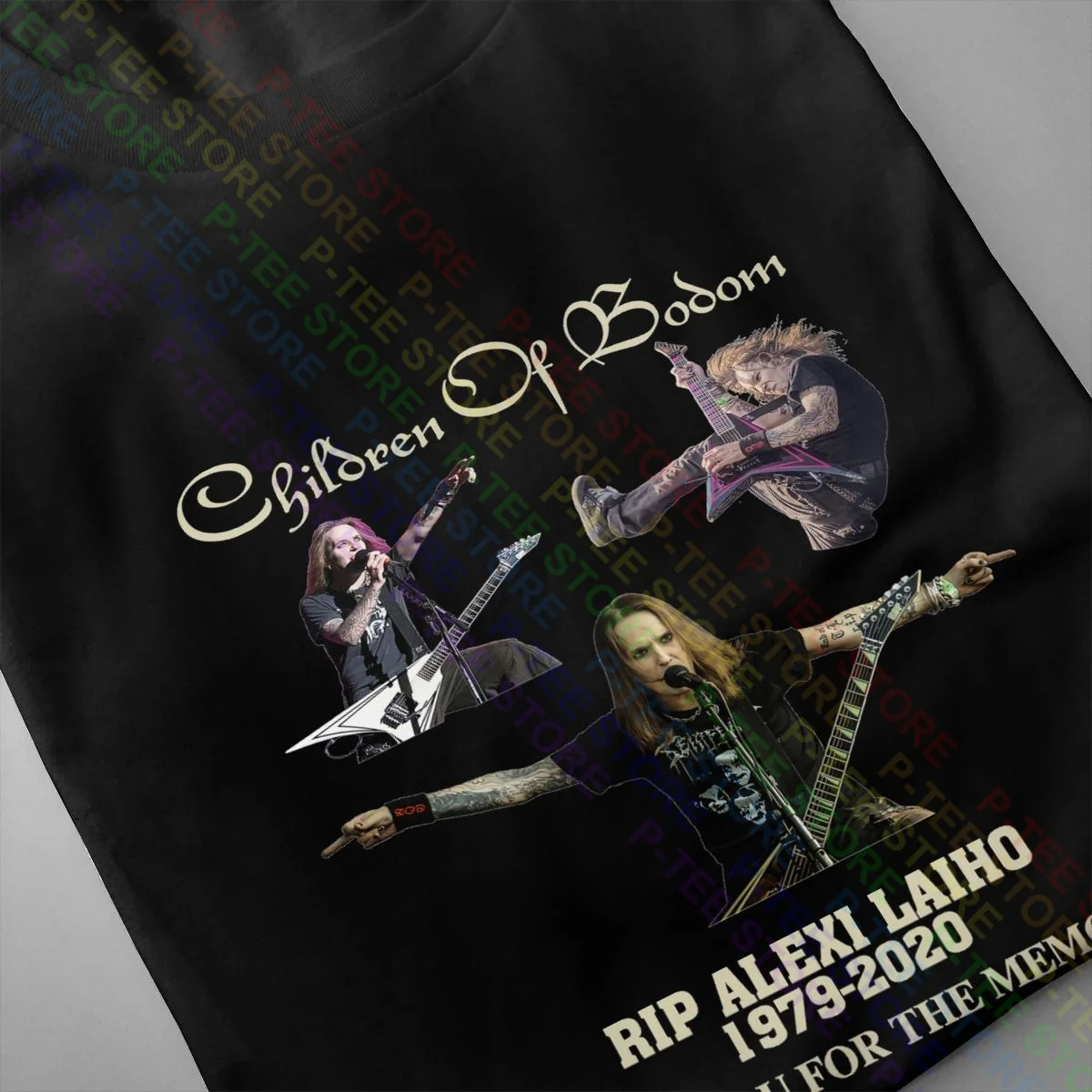 Alexi Laiho Children Of Bodom Thank You For The Memories Birthday Gift Shirt T-shirt Casual Natural Tee