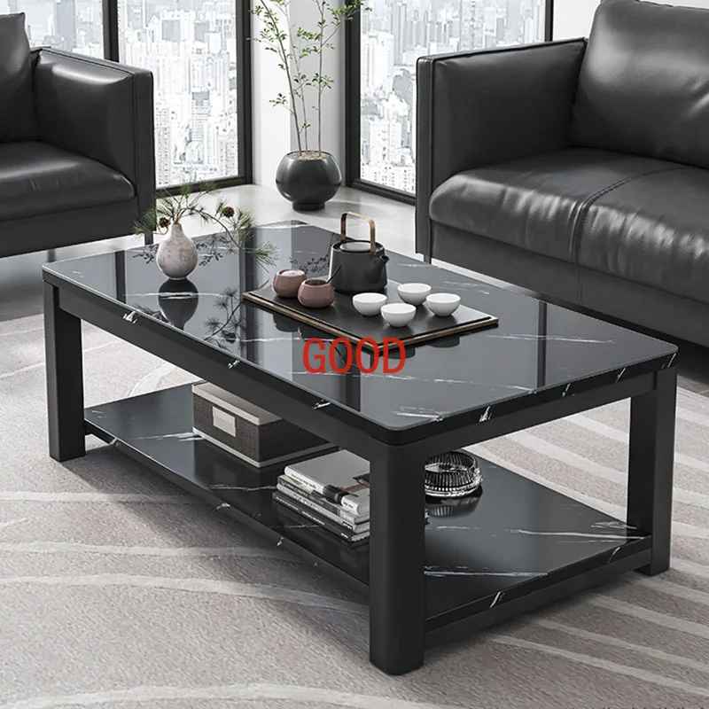 Glass Living Room Coffee Table Nordic Black Center TeaCouch Table Bed Side Dining Dressing Mesa Plegable Nordic Furniture Z1