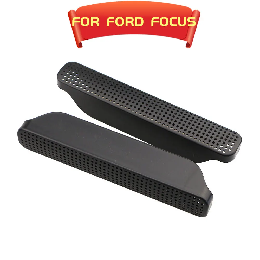 2Pcs Car Air Vent Outlet Grille Under Seat for Ford Focus 3 MK3 2015 2016 2017 2018 Air Conditioner Duct Cover Trim Accessories