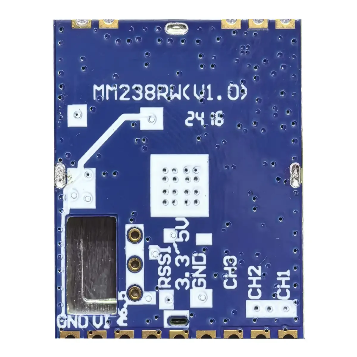 

High Sensitivity 5.8G 4.9G 6.0G Wireless FPV Mapping Open Source Reception SPI VRX 4900Mhz-5945Mhz Receiver Module
