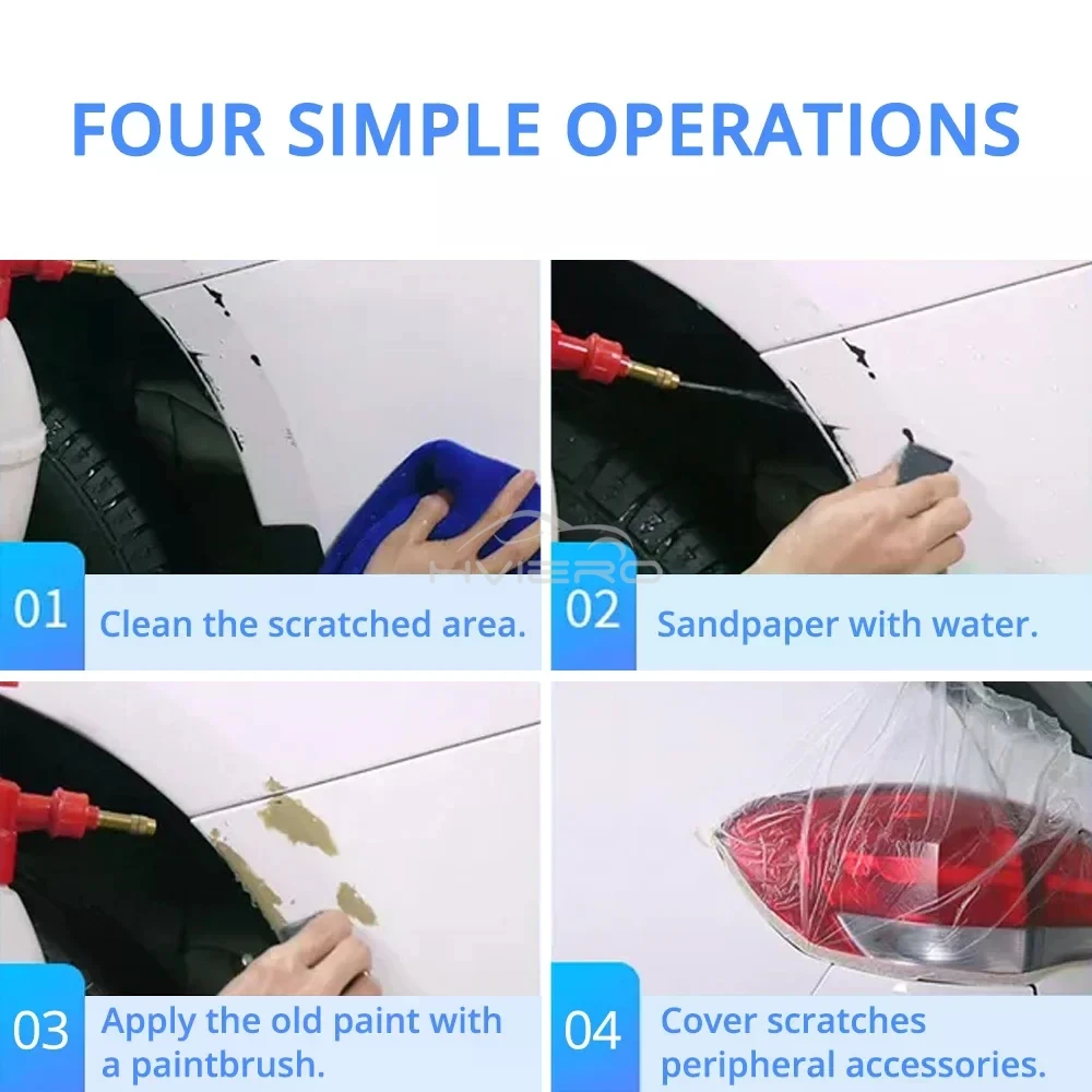 1 szt. Pisak do naprawy rys na lakierze samochodowym, kolorowy pisak do retuszu, wodoodporny, do konserwacji lakieru, akcesoria samochodowe