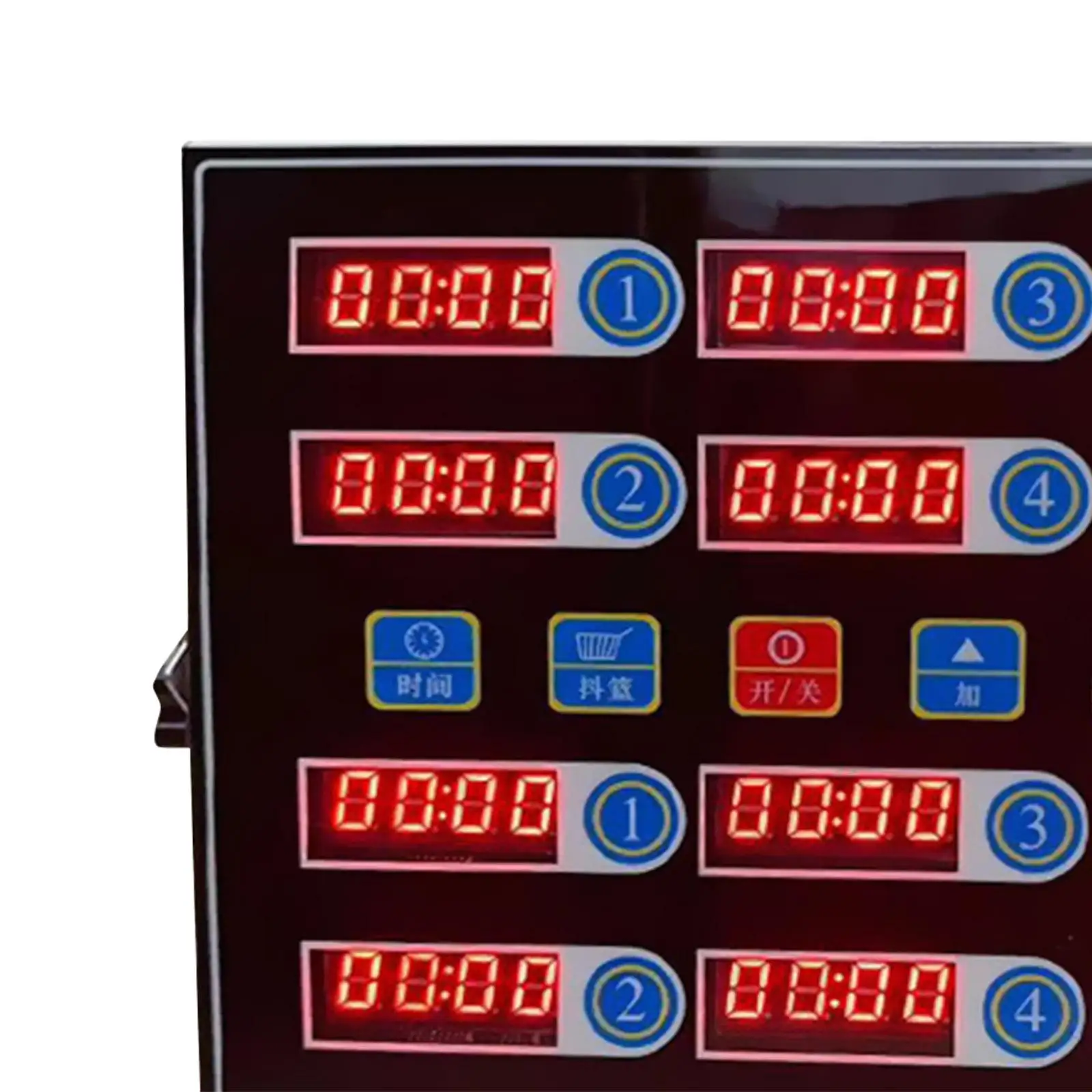 Multifunctional Baking Timer Digital Programmable Kitchen Clock Stainless Steel Alarm Timer for Culinary Classroom and Sports