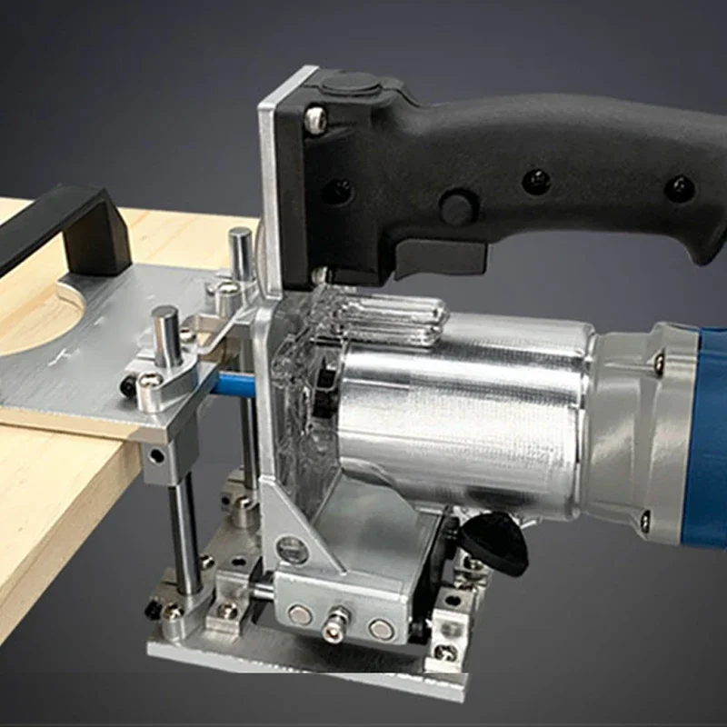 Woodworking Two In One Slotter Connector Slotting Machine Invisible Fastener Trimming Machine Slotting Artifact