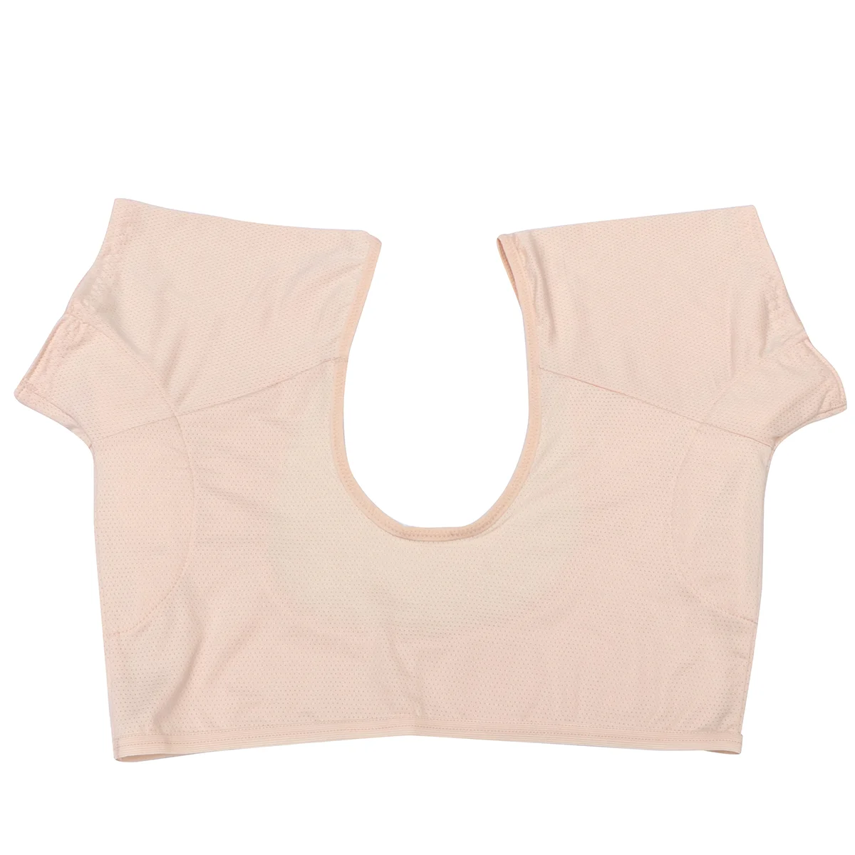 Chaleco con almohadilla para el sudor en las axilas, camiseta interior de manga corta para mujer, transpirable, agradable para la piel, para 12 LICRA, 88% poliéster