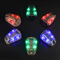 Outdoor Sports Helmet Light with Strobe, Signal Flash Lamp in Blue, Green, Red & IR, Perfect for Survival and Safety
