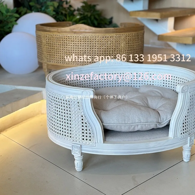 

Customizable sofa cushion cat nest four seasons universal bed solid wood pet bed