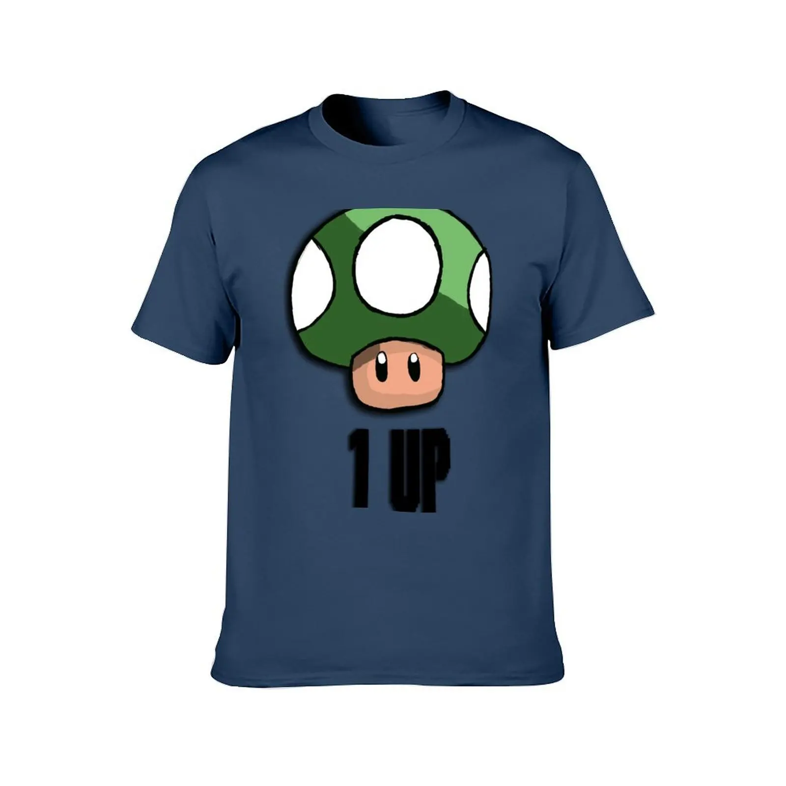 1up الفطر تي شيرت سامية مخصصة تي شيرت قمصان جرافيك بلايز للرجال