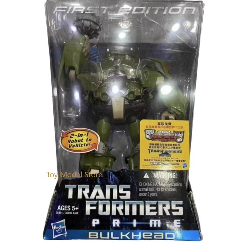 In Stock Takara Tomy Transformers TFP First Edition Navigator Grade 002 Bulkhead Action Robot Models Collectible Figures Gifts