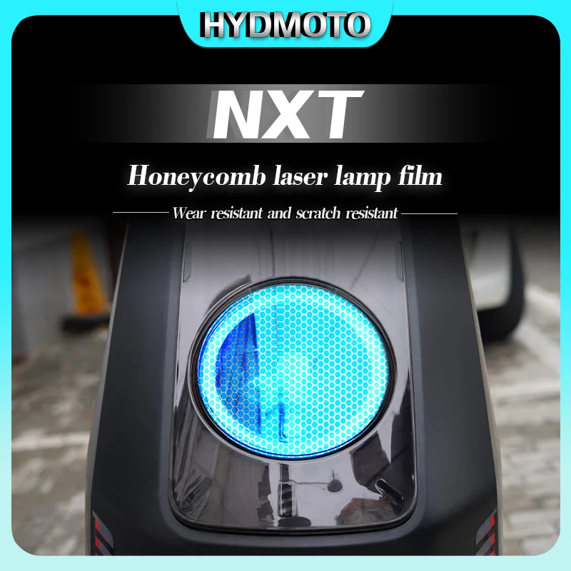 For NIU NXT 2024 headlight film tail light film honeycomb laser lamp film protection film stickers car modification accessories