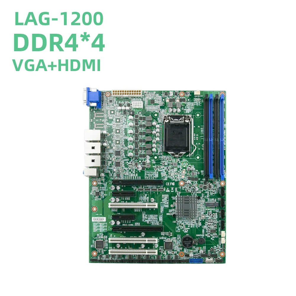 

Control Huieip EAMB-1500 industrial control motherboard Q470 chip 7-port LGA1200 standard ATX industrial motherboard