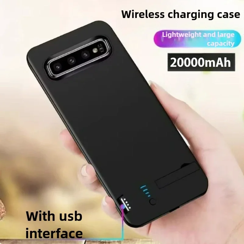 

S10 Battery Charger Cases for Samsung Galaxy S10e S10 Plus Portable Power Bank Charging Cover Powerbank Spare battery 20000mAh